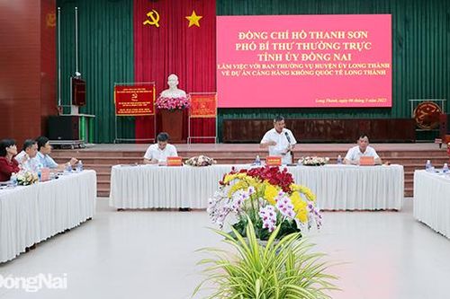 Thực hiện mọi giải pháp, hoàn thành giải phóng mặt bằng dự án Sân bay Long Thành trong tháng 6-2022