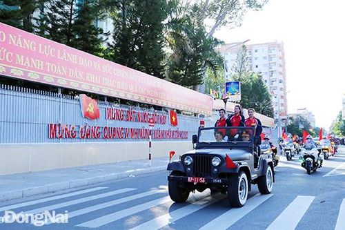 Tổng dượt nghi thức rước đuốc Đại hội TDTT tỉnh
