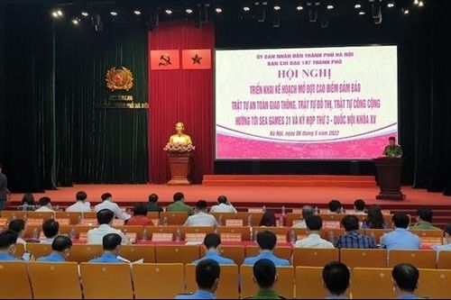 Hà Nội: Bảo đảm tuyệt đối an ninh, an toàn Sea Games 31