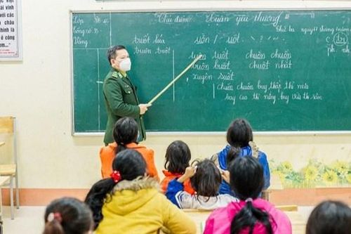 Lớp học đặc biệt nơi miền sơn cước