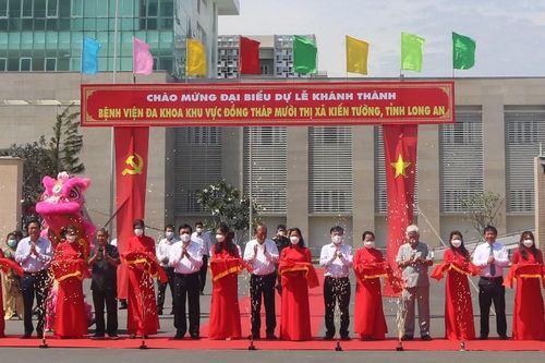 Khánh thành Bệnh viện đa khoa khu vực Đồng Tháp Mười
