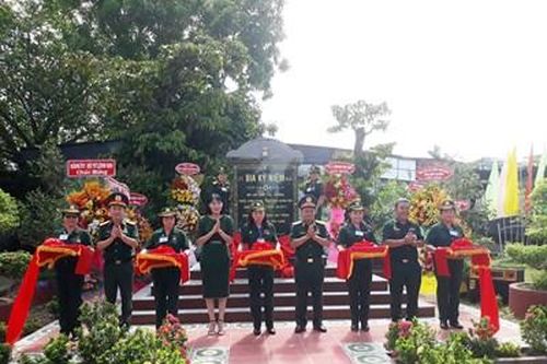 Khánh thành bia kỷ niệm nơi hợp nhất các trường thiếu sinh quân - Quân khu 9