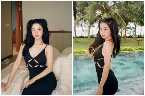 Hiếm mặc đầm cắt xẻ, 'hot girl tạp hóa' chinh phục mọi ánh nhìn