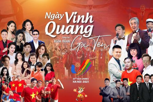 Hơn 50 nghệ sỹ hai miền cùng hát để cổ vũ đoàn thể thao Việt Nam