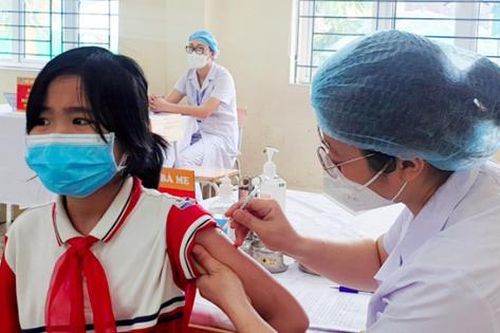Hơn 150.000 trẻ từ 5-dưới 12 tuổi ở Hà Nội đã tiêm vaccine COVID-19