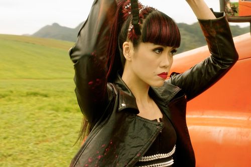 Siêu mẫu Jessica Minh Anh gặp sự cố khi đóng phim hành động '578'