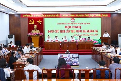Khai mạc Hội nghị Đoàn Chủ tịch UBTƯ MTTQ Việt Nam lần thứ 12 (khóa IX)