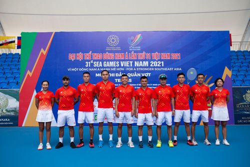 Đội tuyển quần vợt Việt Nam sẵn sàng cho SEA Games 31