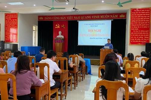Quảng Bình tập huấn nâng cao chất lượng hòa giải ở cơ sở