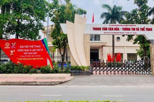 Huyện Thanh Trì sẵn sàng chờ đón môn thi đấu bóng rổ tại SEA Games 31