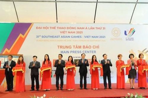Khai trương Trung tâm báo chí, Trung tâm truyền hình quốc tế SEA Games 31