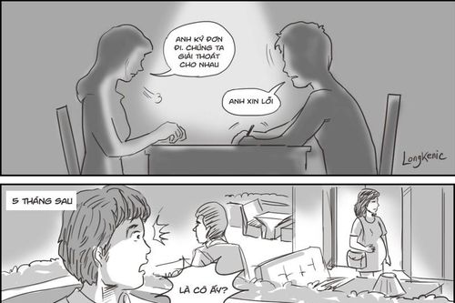 Nhìn cái bụng nhô cao của vợ cũ, tôi đau khổ van xin tái hợp