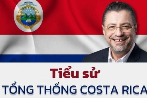 Tiểu sử tân Tổng thống Costa Rica Rodrigo Chaves