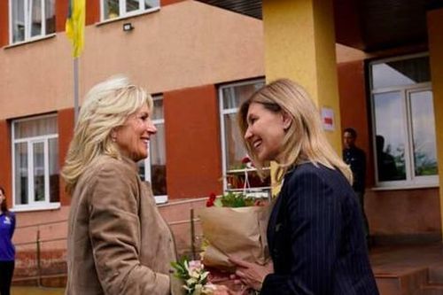 Đệ nhất phu nhân Mỹ bất ngờ đến thăm Ukraine