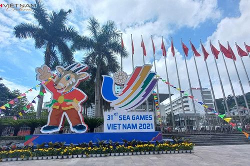 Quảng Ninh rực rỡ cờ hoa chào đón ngày hội thể thao Đông Nam Á