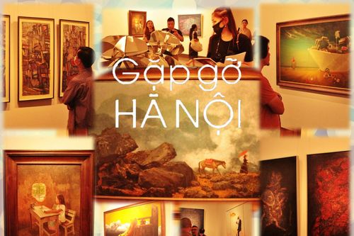 Sợi dây kết nối nghệ thuật ở triển lãm 'Gặp gỡ Hà Nội'
