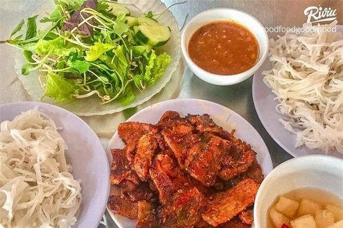 Bún chả chấm chẻo lạc độc đáo ở Nghệ An, chỉ nhìn thôi cũng đủ 'chảy nước miếng'