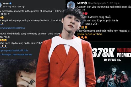 Mặc dù MV bị gỡ bỏ, Sơn Tùng vẫn cố chấp chưa chịu xóa chi tiết này trong các bài đăng trên mạng xã hội?