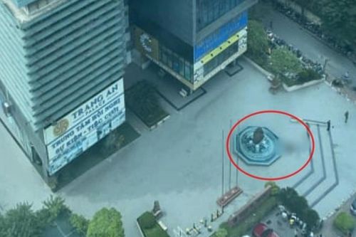 Xác định nguyên nhân người đàn ông rơi từ tầng cao chung cư ở Hà Nội xuống đất tử vong