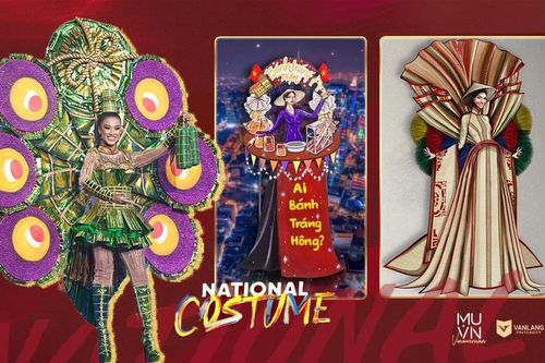 Bánh tráng trộn, chiếu Cà Mau và vô vàn ý tưởng độc đáo tại đường đua tìm kiếm National Costume