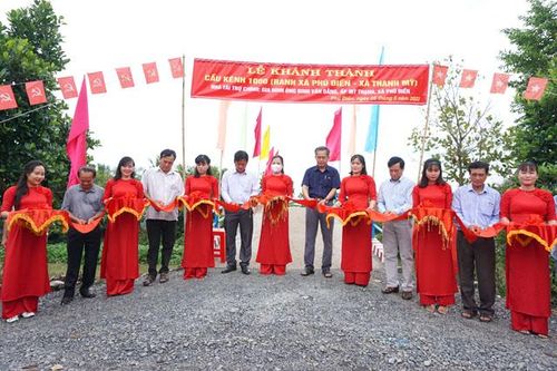 Tháp Mười khánh thành cầu Kênh 1.000
