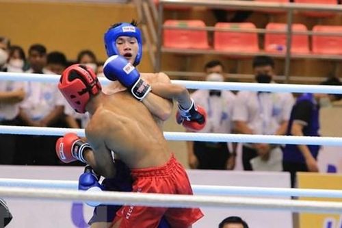 SEA Games 31: Hai đại diện kickboxing Việt Nam vào vòng bán kết