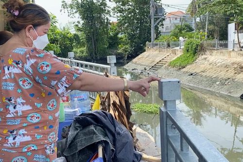 Kiểm tra lan can tuyến kênh có 2 trẻ em chết đuối ở TP.HCM