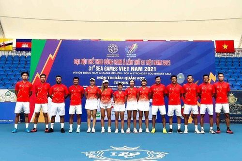 Quần vợt Việt Nam sẵn sàng mục tiêu 'săn vàng' tại SEA Games 31