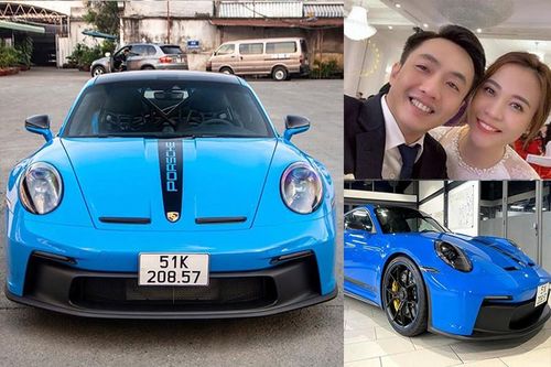 Cường Đô la 'sang tên' Porsche 911 GT3 hơn 16 tỷ cho Đàm Thu Trang