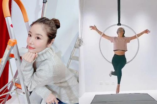 Ở tuổi 50, Lâm Tâm Như 'không ngán' với loạt động tác thăng bằng cực khó, khoe hình thể đáng ngưỡng mộ