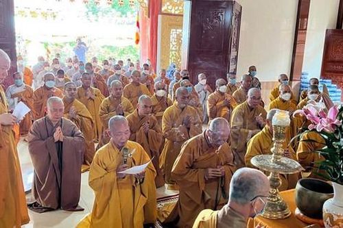 Lễ nhập kim quan Trưởng lão Hòa thượng Thích Nhựt Huệ, Thành viên Hội đồng Chứng minh GHPGVN