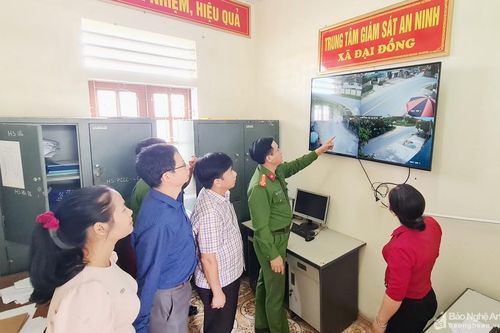 Giữ bình yên trên vùng quê cách mạng
