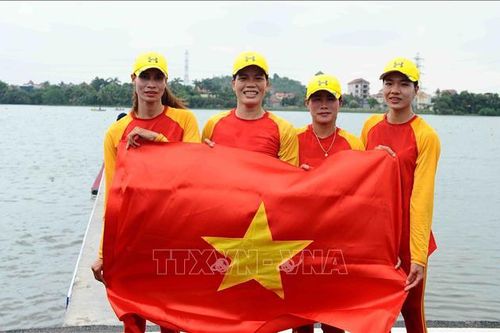 SEA Games 31: Đua thuyền Rowing Việt Nam có HCV đầu tiên tại SEA Games 31