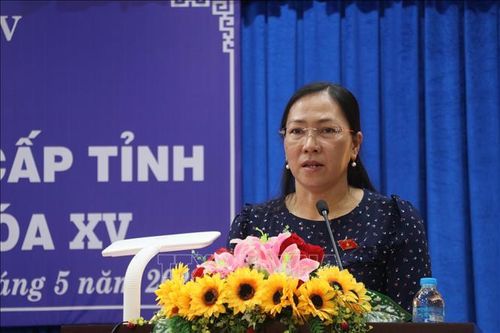 Đại biểu Quốc hội tỉnh Bến Tre tiếp xúc với cử tri các cơ quan cấp tỉnh