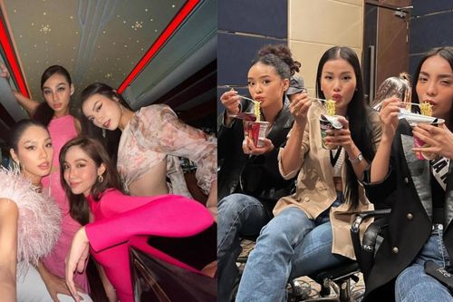 Hai hội bạn thân tại Miss Universe Vietnam 2022: Chứng minh gái đẹp thường chơi chung với nhau