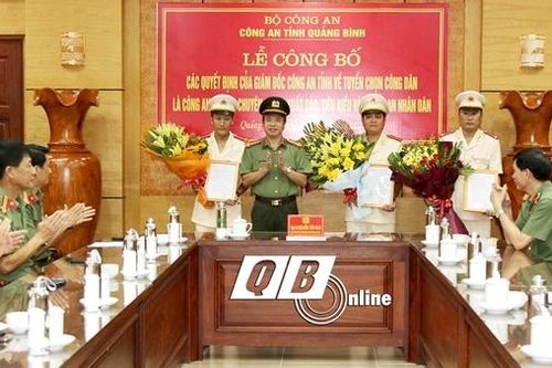 Tuyển chọn công dân là Công an xã bán chuyên trách xuất sắc, tiêu biểu vào CAND