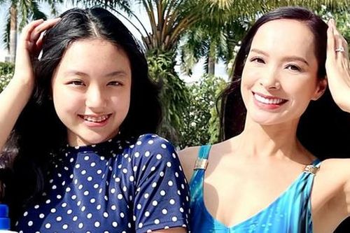 Con gái 14 tuổi của Thúy Hạnh giảm gần 7 kg trong hai tháng
