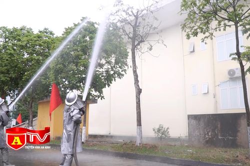 Diễn tập phương án PCCC bảo vệ SEA Games 31 tại Đan Phượng