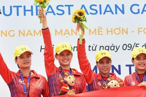 Việt Nam tạm dẫn đầu Bảng tổng sắp huy chương SEA Games 31