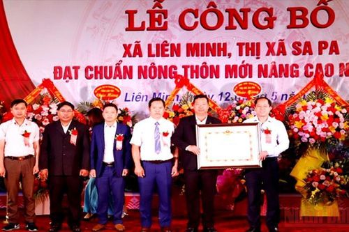 Xã vùng sâu đầu tiên của Sa Pa đạt chuẩn nông thôn mới nâng cao