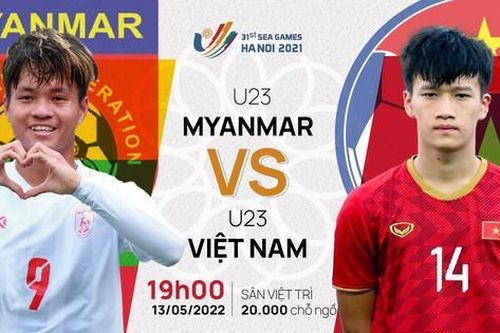 Tương quan trận đấu U23 Myanmar - U23 Việt Nam