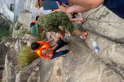 Tìm thấy thi thể người đàn ông mất tích ở thác 7 tầng