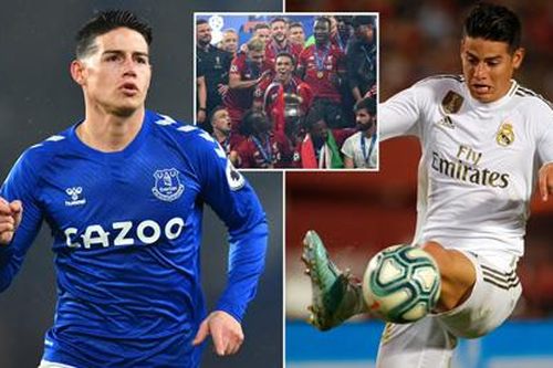 James Rodriguez 'trù ẻo' Real thua Liverpool ở chung kết Champions League