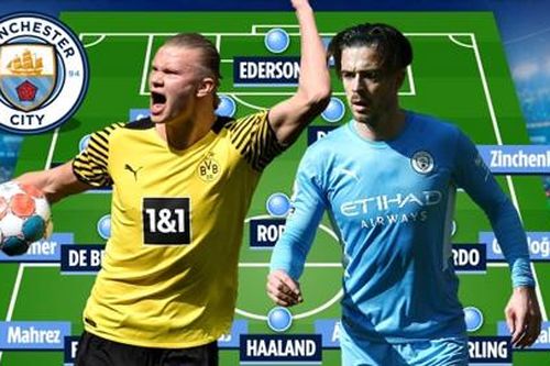 Thêm Haaland, Man City sở hữu chiều sâu đội hình cực khủng