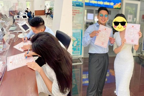 Một sao nữ hạnh phúc khoe giấy đăng ký kết hôn, ngày chính thức trở thành 'vợ người ta' đã đến gần?