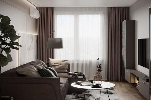 Căn hộ thô có diện tích 54m2 được thiết kế ấn tượng