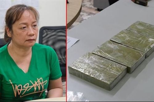 Bắt quả tang 4 đối tượng mua bán trái phép 4 bánh heroin