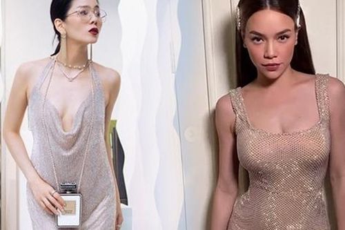 Đã nghỉ chơi, Lệ Quyên-Hà Hồ vẫn 'mặc chung' một chiếc váy: Người bị chê kém duyên, người quyến rũ áp đảo