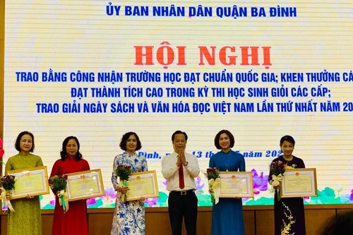 Ngành Giáo dục quận Ba Đình và những điểm nhấn tự hào