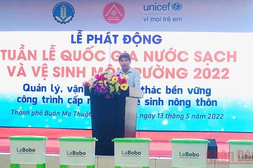Phát động hưởng ứng Tuần lễ Quốc gia Nước sạch và vệ sinh môi trường nông thôn năm 2022